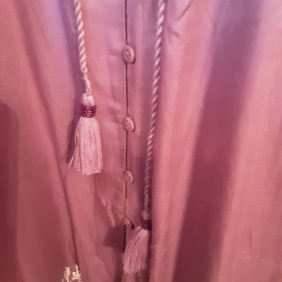 HOUSE OF SKYE FRILLS MAXI DRESS NWT L/ XL - Picture 3 of 7